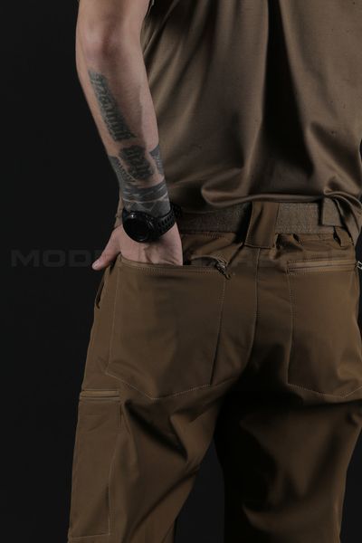 Штани зимові Хантер Софтшелл койот термофліс 44-46\3 HS_PANTS_CT_001 фото