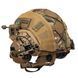 Шолом тактичний Fast TEAM WENDY Helmet NIJ IIIA + Навушники Earmor M31 MOD3 з чебурашкою +&nbsp;ліхтарик + кавер 015S1 фото 6