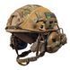 Шолом тактичний Fast TEAM WENDY Helmet NIJ IIIA + Навушники Earmor M31 MOD3 з чебурашкою +&nbsp;ліхтарик + кавер 015S1 фото 1