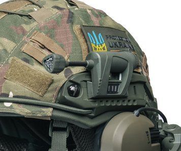 Тактичний ліхтарик MPLS CHARGE на шолом з 4-ма світлодіодами 0101 фото