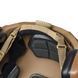 Шолом тактичний Fast Helmet NIJ IIIA + Навушники Earmor M31 MOD3 з чебурашкою +&nbsp;ліхтарик + кавер 016S1 фото 4
