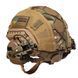 Шолом тактичний Fast Helmet NIJ IIIA + Навушники Earmor M31 MOD3 з чебурашкою + кавер 017S1 фото 8